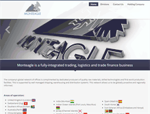 Tablet Screenshot of monteaglegroup.com